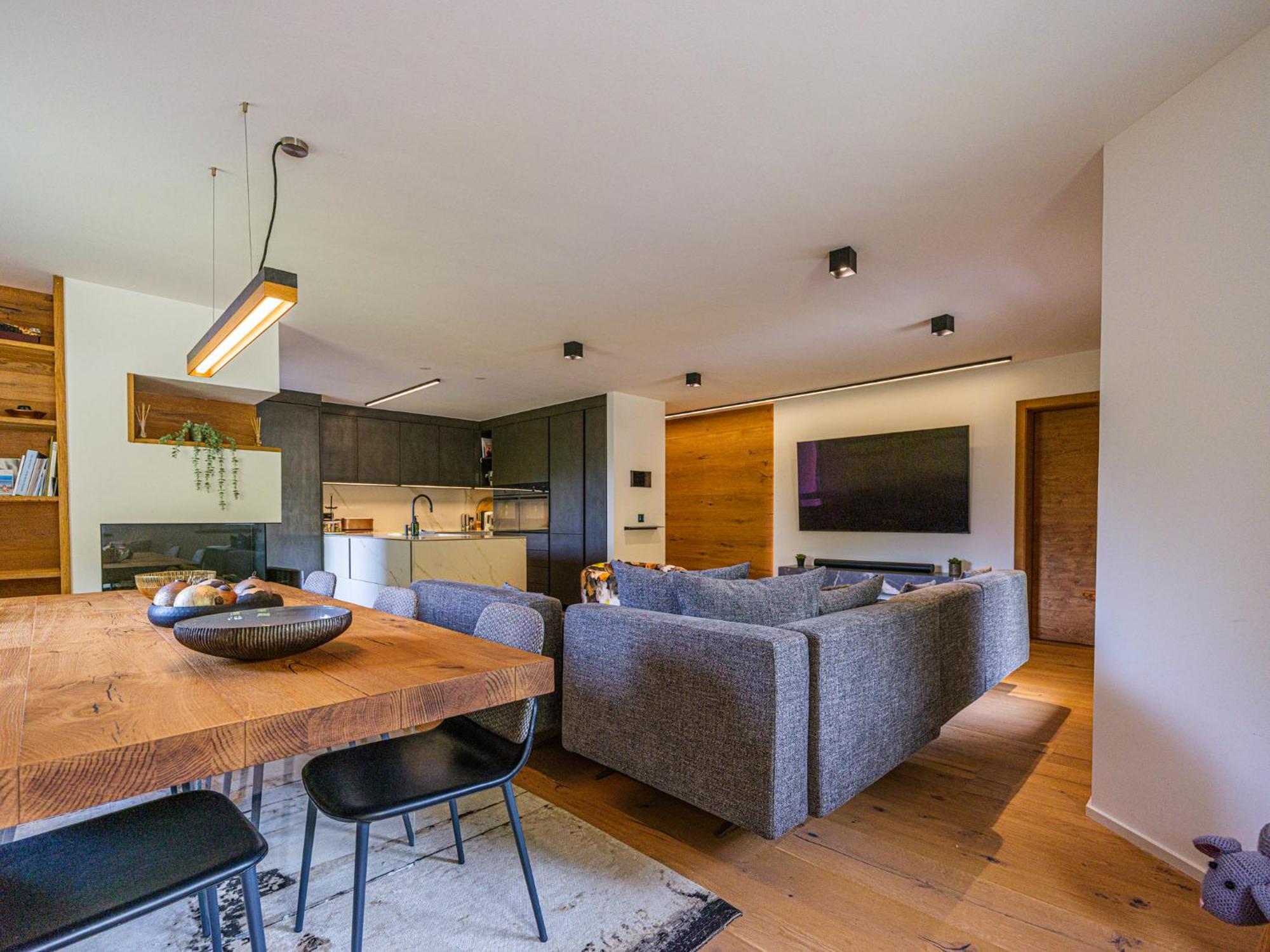 Luxury Mountain Apartment With Private Sauna And Underground Parking St. Moritz Luaran gambar