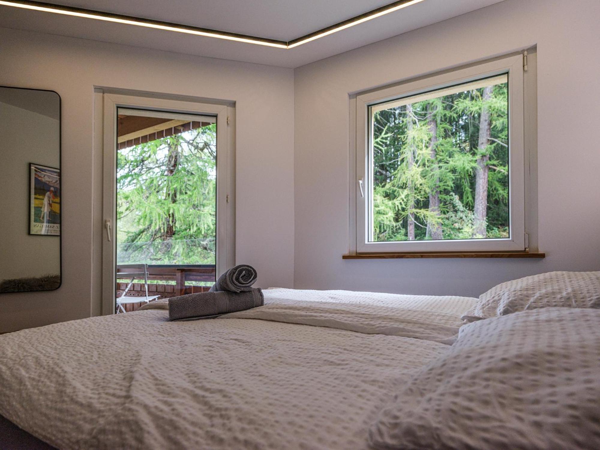 Luxury Mountain Apartment With Private Sauna And Underground Parking St. Moritz Luaran gambar