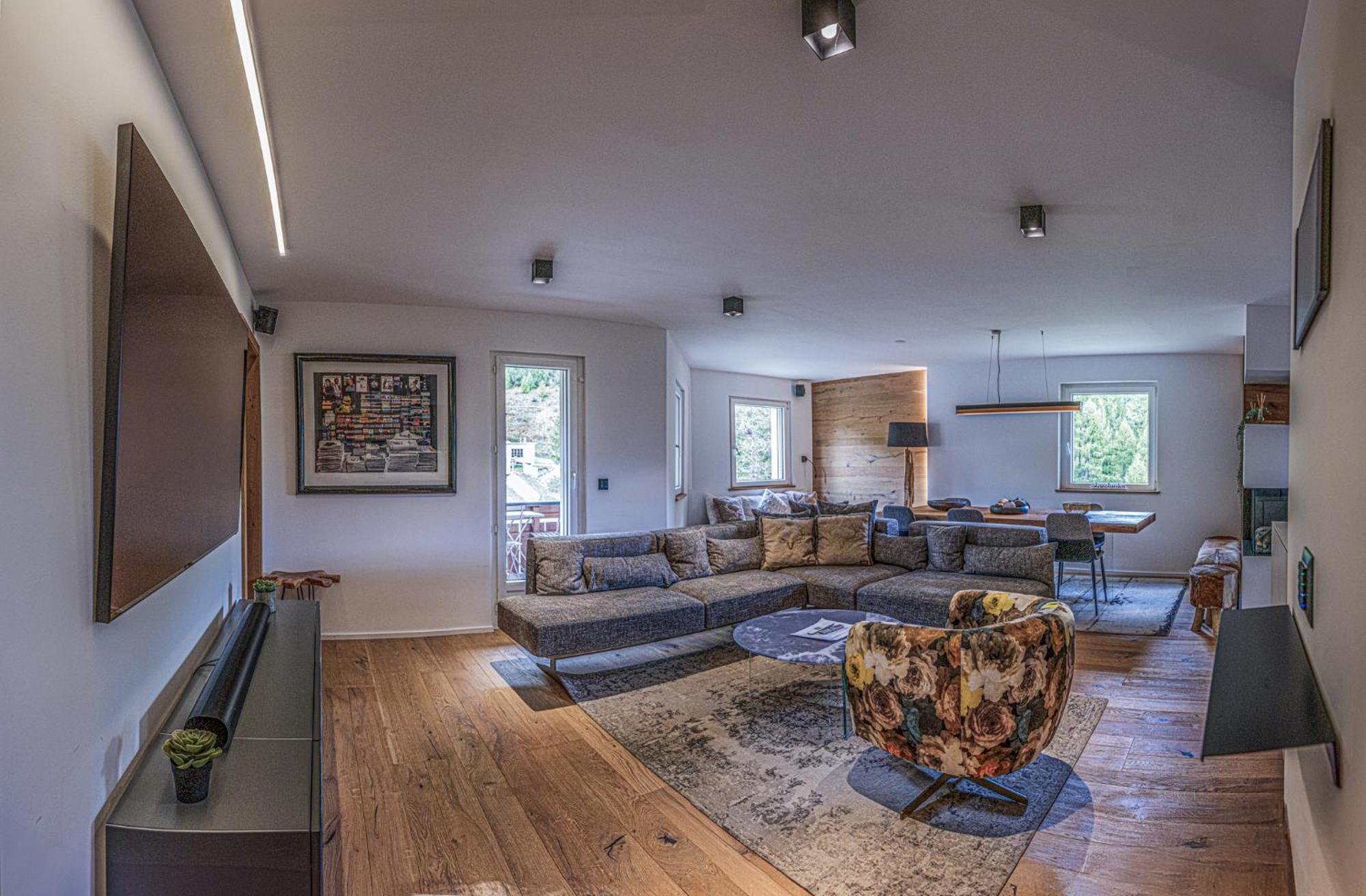Luxury Mountain Apartment With Private Sauna And Underground Parking St. Moritz Luaran gambar