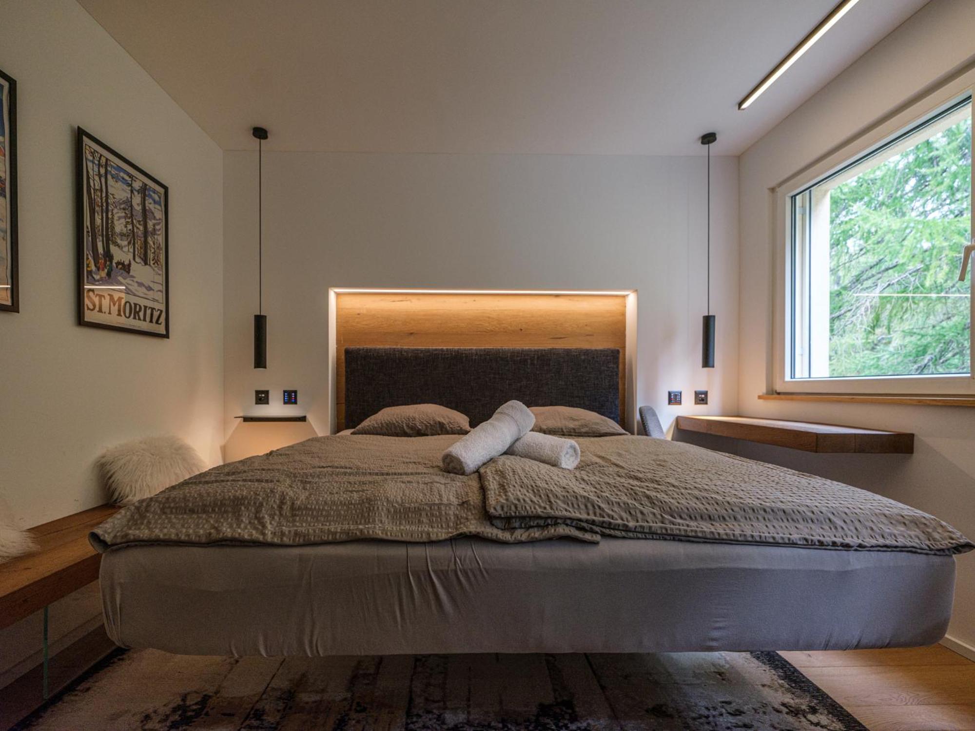 Luxury Mountain Apartment With Private Sauna And Underground Parking St. Moritz Luaran gambar