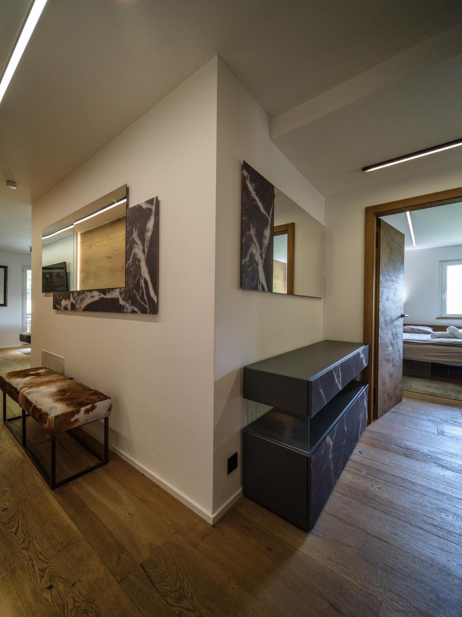 Luxury Mountain Apartment With Private Sauna And Underground Parking St. Moritz Luaran gambar